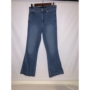 Veronica Beard Carson Ankle Flare High Rise Jeans Size 29